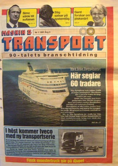 Tidningen Maskin & Transport